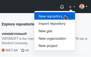 GitHub New Repo