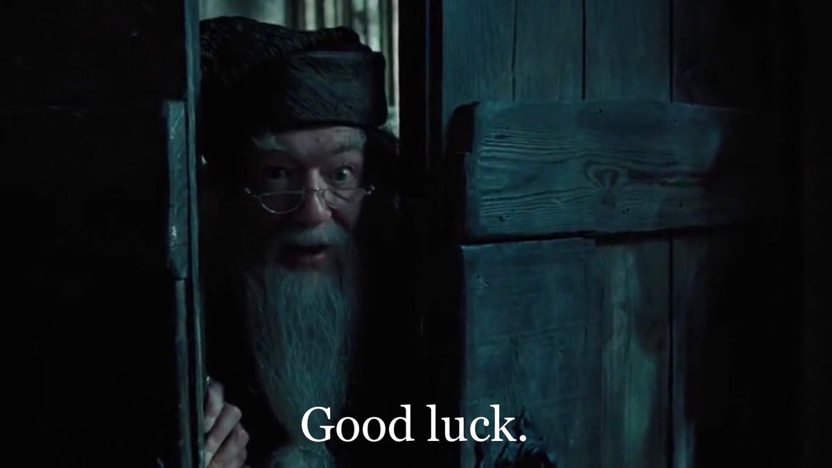 good luck